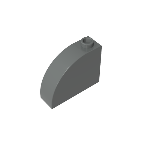 Gobricks,Brick Curved 1 x 3 x 2,33243