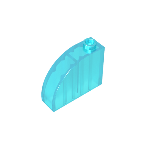 Gobricks,Brick Curved 1 x 3 x 2,33243