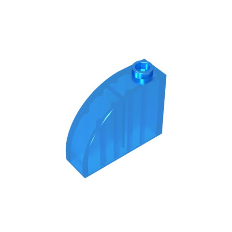 Gobricks,Brick Curved 1 x 3 x 2,33243