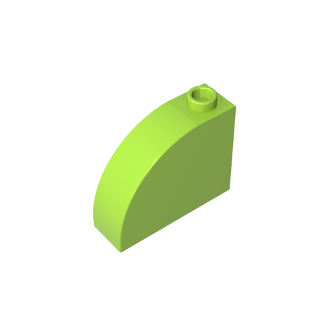Gobricks,Brick Curved 1 x 3 x 2,33243