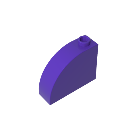 Gobricks,Brick Curved 1 x 3 x 2,33243