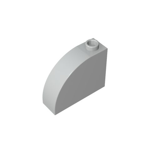 Gobricks,Brick Curved 1 x 3 x 2,33243