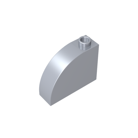 Gobricks,Brick Curved 1 x 3 x 2,33243