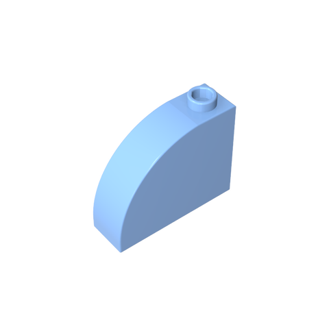 Gobricks,Brick Curved 1 x 3 x 2,33243