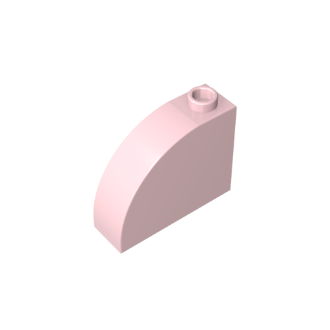 Gobricks,Brick Curved 1 x 3 x 2,33243