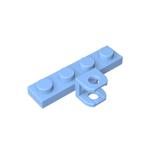 Gobricks,Plate Special 1 x 4 with Coupling Link Double,98263,49422