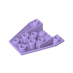 Wedge Sloped Inverted 4 x 4 Triple [4 Connections between Front Studs],13349