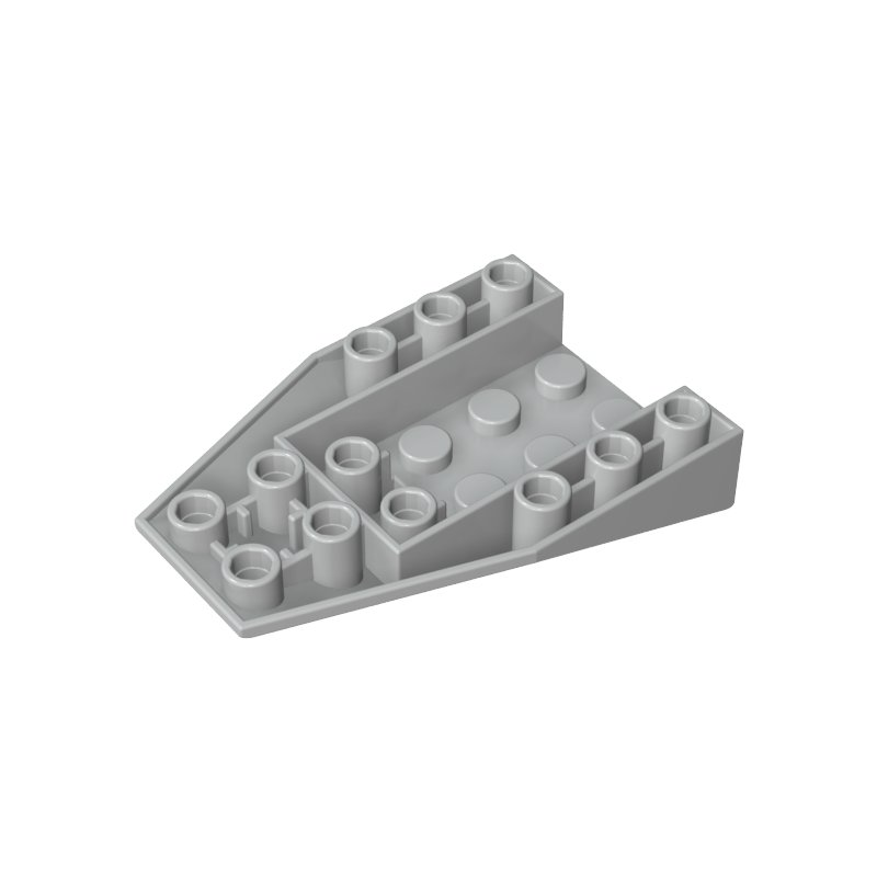Gobricks,Wedge Sloped Inverted 6 x 4 with 4 Stud Connections,4856,4856b,4856a
