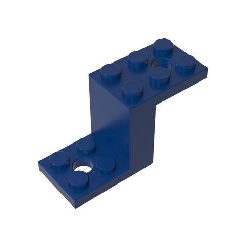 Gobricks,Bracket 5 x 2 x 2 1/3 with Inside Stud Holder,76766,6087,28964