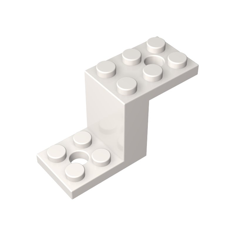 Gobricks,Bracket 5 x 2 x 2 1/3 with Inside Stud Holder,76766,6087,28964