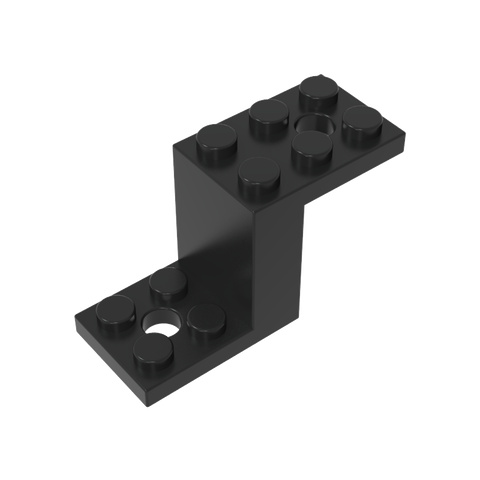 Gobricks,Bracket 5 x 2 x 2 1/3 with Inside Stud Holder,76766,6087,28964