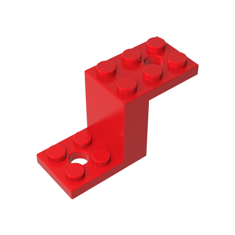 Gobricks,Bracket 5 x 2 x 2 1/3 with Inside Stud Holder,76766,6087,28964