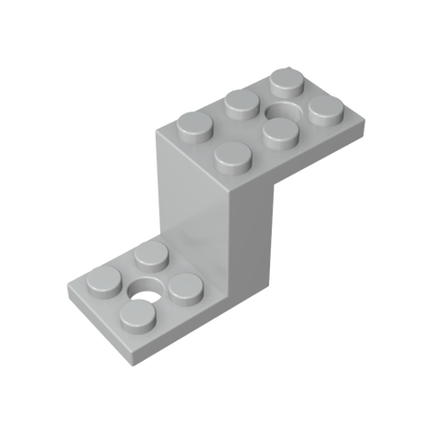 Gobricks,Bracket 5 x 2 x 2 1/3 with Inside Stud Holder,76766,6087,28964