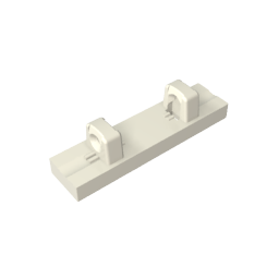 Hinge Tile 1 x 4 Locking Dual 1 Fingers on Top [4 Locking Ridges],95120