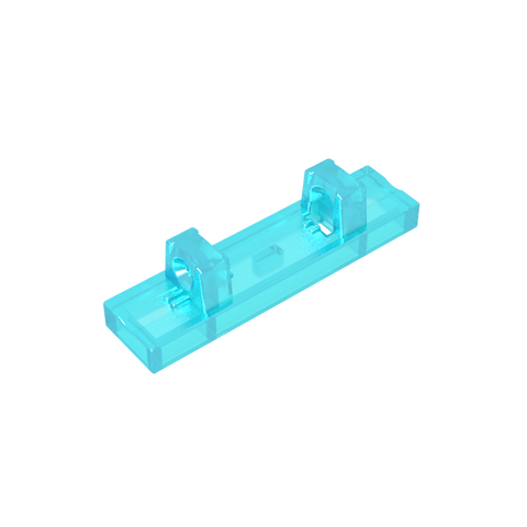 Gobricks,Hinge Tile 1 x 4 Locking Dual 1 Fingers on Top [4 Locking Ridges],44822,95120