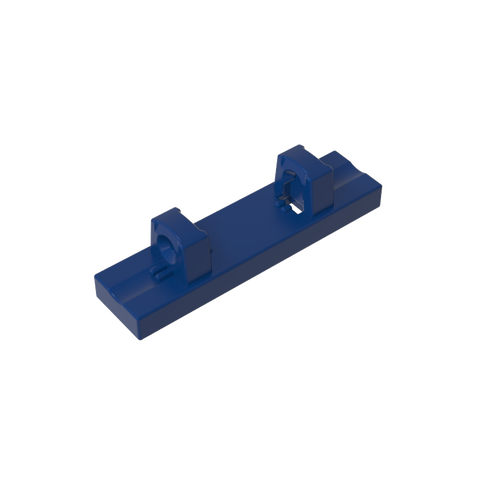 Gobricks,Hinge Tile 1 x 4 Locking Dual 1 Fingers on Top [4 Locking Ridges],44822,95120