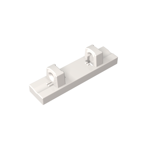 Gobricks,Hinge Tile 1 x 4 Locking Dual 1 Fingers on Top [4 Locking Ridges],44822,95120