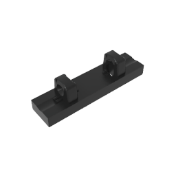 Hinge Tile 1 x 4 Locking Dual 1 Fingers on Top [4 Locking Ridges],95120