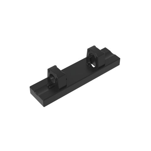 Gobricks,Hinge Tile 1 x 4 Locking Dual 1 Fingers on Top [4 Locking Ridges],44822,95120
