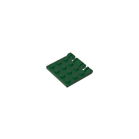 Gobricks,Hinge Plate 3 x 4 Locking Dual 2 Finger,44570,50337