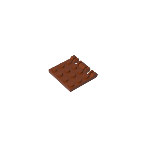 Gobricks,Hinge Plate 3 x 4 Locking Dual 2 Finger,44570,50337