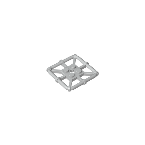 Gobricks,Plate Special 2 x 2 with Bar Frame Square,30094