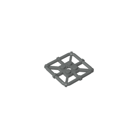 Gobricks,Plate Special 2 x 2 with Bar Frame Square,30094