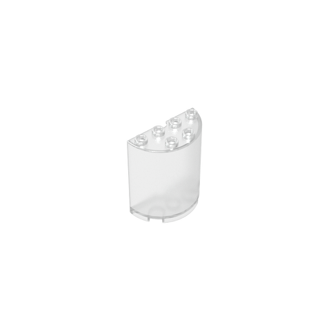 Gobricks,Cylinder Half 2 x 4 x 4,6259,6218,20430,35280