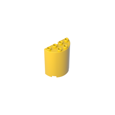 Gobricks,Cylinder Half 2 x 4 x 4,6259,6218,20430,35280