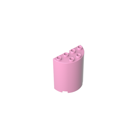 Gobricks,Cylinder Half 2 x 4 x 4,6259,6218,20430,35280