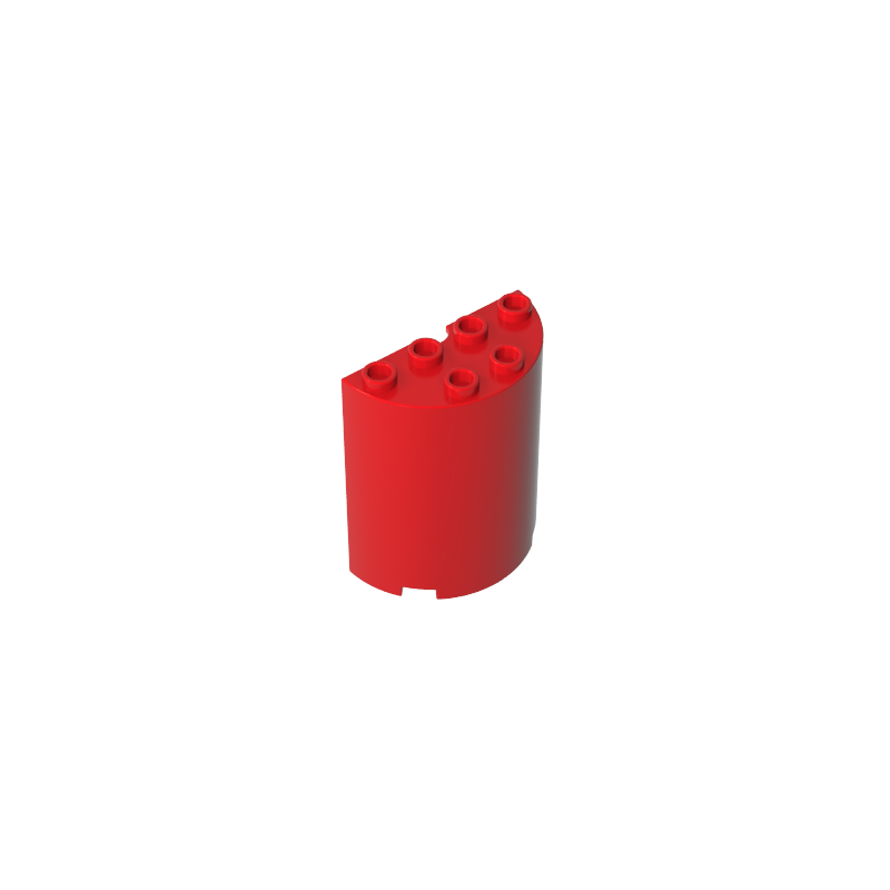 Gobricks,Cylinder Half 2 x 4 x 4,6259,6218,20430,35280