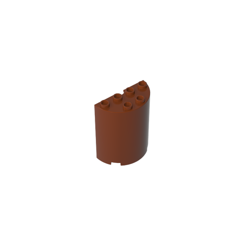 Gobricks,Cylinder Half 2 x 4 x 4,6259,6218,20430,35280