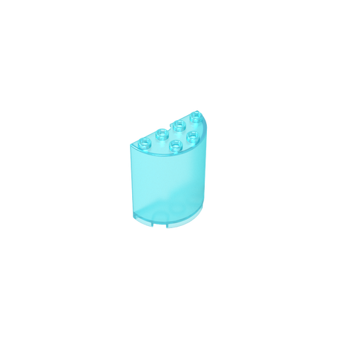 Gobricks,Cylinder Half 2 x 4 x 4,6259,6218,20430,35280