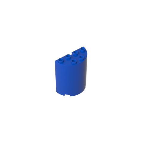 Gobricks,Cylinder Half 2 x 4 x 4,6259,6218,20430,35280