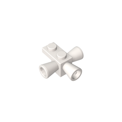 Gobricks,Brick Special 1 x 1 with 3 Loudspeakers/ Space Positioning Rockets,3963