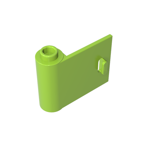 Gobricks,Door 1 x 3 x 2 Left - Open Between Top and Bottom Hinge,92262,3189,3189a