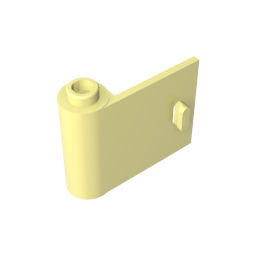 Door 1 x 3 x 2 Left - Open Between Top and Bottom Hinge,92262