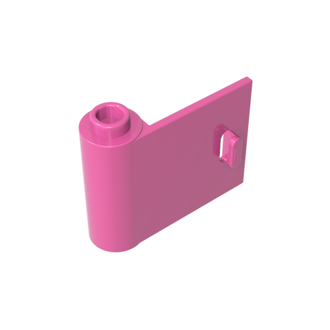 Gobricks,Door 1 x 3 x 2 Left - Open Between Top and Bottom Hinge,92262,3189,3189a