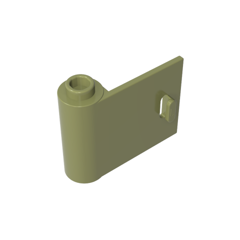 Gobricks,Door 1 x 3 x 2 Left - Open Between Top and Bottom Hinge,92262,3189,3189a