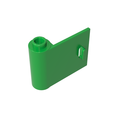 Gobricks,Door 1 x 3 x 2 Left - Open Between Top and Bottom Hinge,92262,3189,3189a