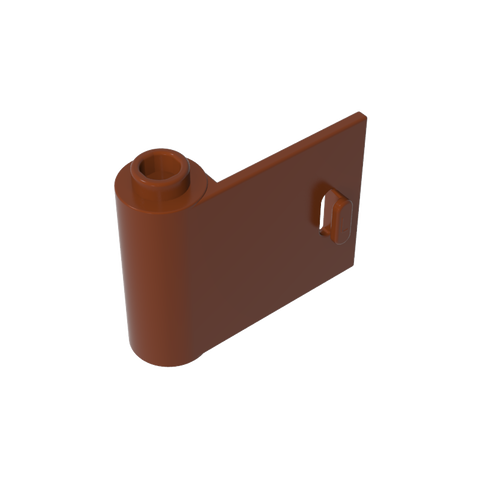 Gobricks,Door 1 x 3 x 2 Left - Open Between Top and Bottom Hinge,92262,3189,3189a