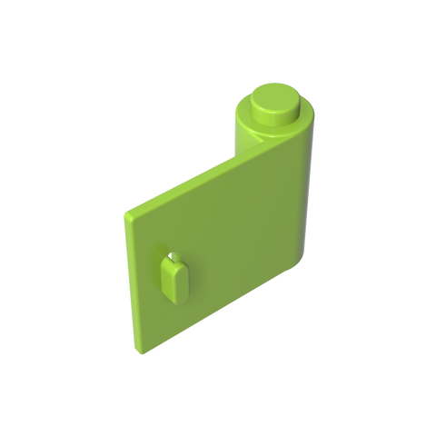 Gobricks,Door 1 x 3 x 2 Right - Open Between Top and Bottom Hinge,92263,3188,3188a