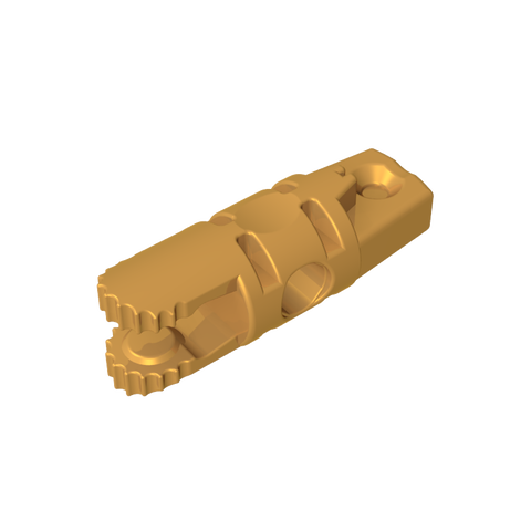 Gobricks,Hinge Cylinder 1 x 3 Locking with 1 Finger and 2 Fingers On Ends, with Hole,30554b,30554,30554a,54662