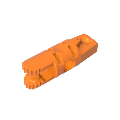 Gobricks,Hinge Cylinder 1 x 3 Locking with 1 Finger and 2 Fingers On Ends, with Hole,30554b,30554,30554a,54662