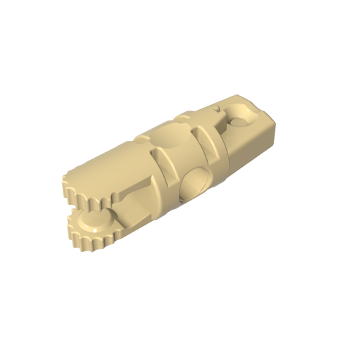 Gobricks,Hinge Cylinder 1 x 3 Locking with 1 Finger and 2 Fingers On Ends, with Hole,30554b,30554,30554a,54662
