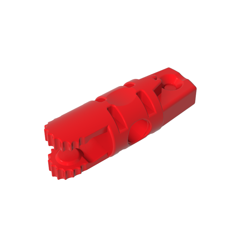 Gobricks,Hinge Cylinder 1 x 3 Locking with 1 Finger and 2 Fingers On Ends, with Hole,30554b,30554,30554a,54662