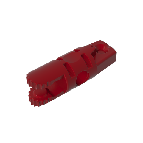 Gobricks,Hinge Cylinder 1 x 3 Locking with 1 Finger and 2 Fingers On Ends, with Hole,30554b,30554,30554a,54662