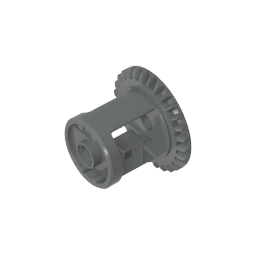 Technic Gear Differential with Inner Tabs and Closed Center,62821