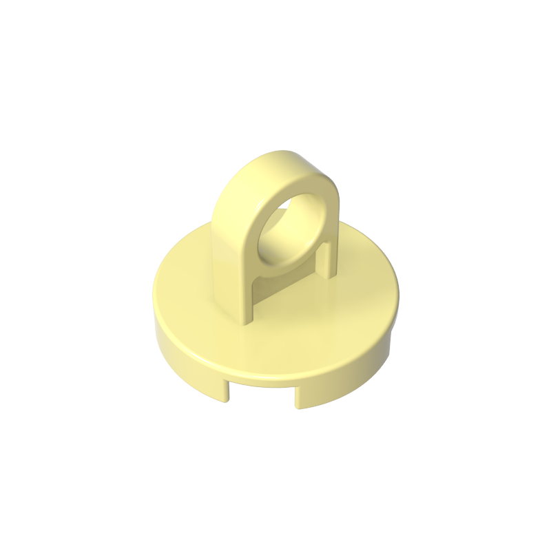 Gobricks,Tile Round 2 x 2 - Thin Lifting Ring,2376,74698