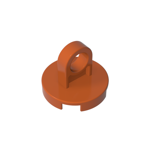 Gobricks,Tile Round 2 x 2 - Thin Lifting Ring,2376,74698
